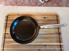 De Buyer 12.5″ PRO Carbon Steel Pan Stainless Handle, SEASONING SERVICE AVAIL