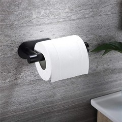 Holder Kitchen Roll Towel Paper Rack Under Cabinet Wall Toilet Self Adhesive