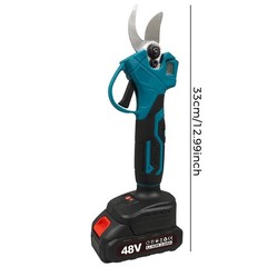 Electric Pruning Shears Cordless Pruner with 2 Batteries For Makita 18V Battery