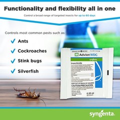 1 Pack Advion WDG Insecticide Insect Control Kill Roach Ants Etc SHIPS SAME DAY