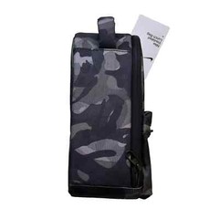 Nike Camo Insulated Lunch Bag Black Gray 6 Liter Easy Clean Zip 9A2747 K11