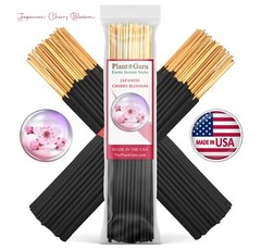 JAPANESE CHERRY BLOSSOM Incense Sticks 7″ Bulk Pack Wholesale Hand Dipped Lot