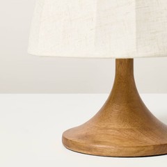 Wood Trumpeted Table Lamp – Hearth & Hand with Magnolia