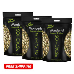 Wonderful Pistachios In-Shell Roasted and Salted Nuts 48 Ounce Resealable Bag