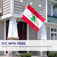 Anley Fly Breeze 3×5 Feet Lebanon Flag – The Lebanese Republic Flags Polyester