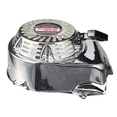 Silver Pull Start Recoil Starter w/Cover For Predator 212 Honda GX160 GX200