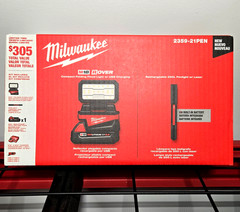 Milwaukee 2359-21PEN Light Kit 2359-20, 2105 Penlight, 2.0Ah Battery, Charger