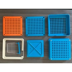 Jnb-100 ABS Blue Manual Filler 100 Holes