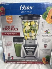 Oster Pro 1200 7 Speed Blender BLSTMB Nickel Silver – Tested Works Beautiful