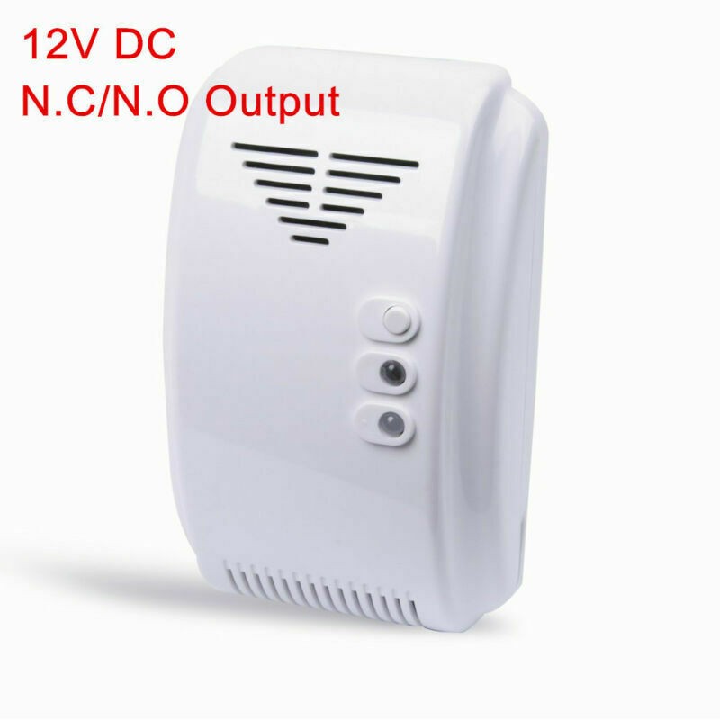 LNG CNG LP Gas Leak Detector RV Propane Alarm W/ Dry Contact Relay Output 12V h