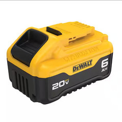 DEWALT 20V MAX XR Battery 6 Ah Lithium Ion, 2-Pack, Premium High Capacity