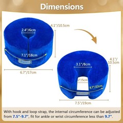 Foot Support Pillows Heel Ankle Protector Foot Cushion for Pressure Sores Ulcer