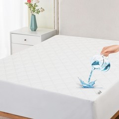 100% Waterproof Mattress Protector Quilted Mattress Pad Cover Breathable Fitted