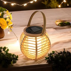Solar LED Garden Lantern, Waterproof Outdoor Light for Patio, Pathway & Yard