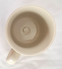 Taylor & NG CHAT ET SOURIS Cat & Mouse 3-7/8” High Ceramic Coffee Mug 1979