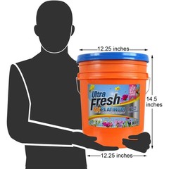 Ultra Fresh 6X Platinum 5 Gal Detergent with Spring Fresh Softener (2 Pack)