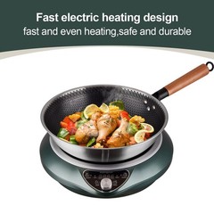 Abangdun 1700W 100V～185V Induction Cooktop Wok With Pan Electric Stove 2026 New