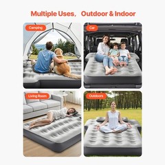 Car Air Mattress Inflatable Camping AirBed for Jeep Wrangler Unlimited 2007-2024