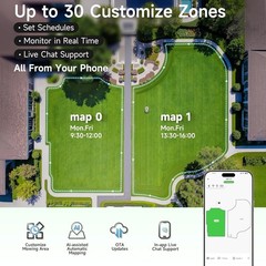 BESTMOW Robotic lawn mower 1.5 Acre with Activation code