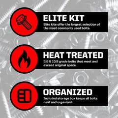 Metric Bolt Kit 210 Pc 450f Wr250f Yz250 Yamaha 2003-Current