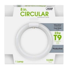 Feit Electric FC8T9/CW Cool White 120V 1100 lm. T9 Circular Fluorescent Bulb 22W