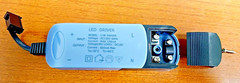 LED Driver Constant Current 11W 18VDC 600mA 120VAC input 60Hz [75-200]