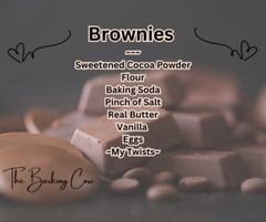 Homemade Brownies Delicious 55 Chocolate Flavor Varieties – Made Fresh to Order