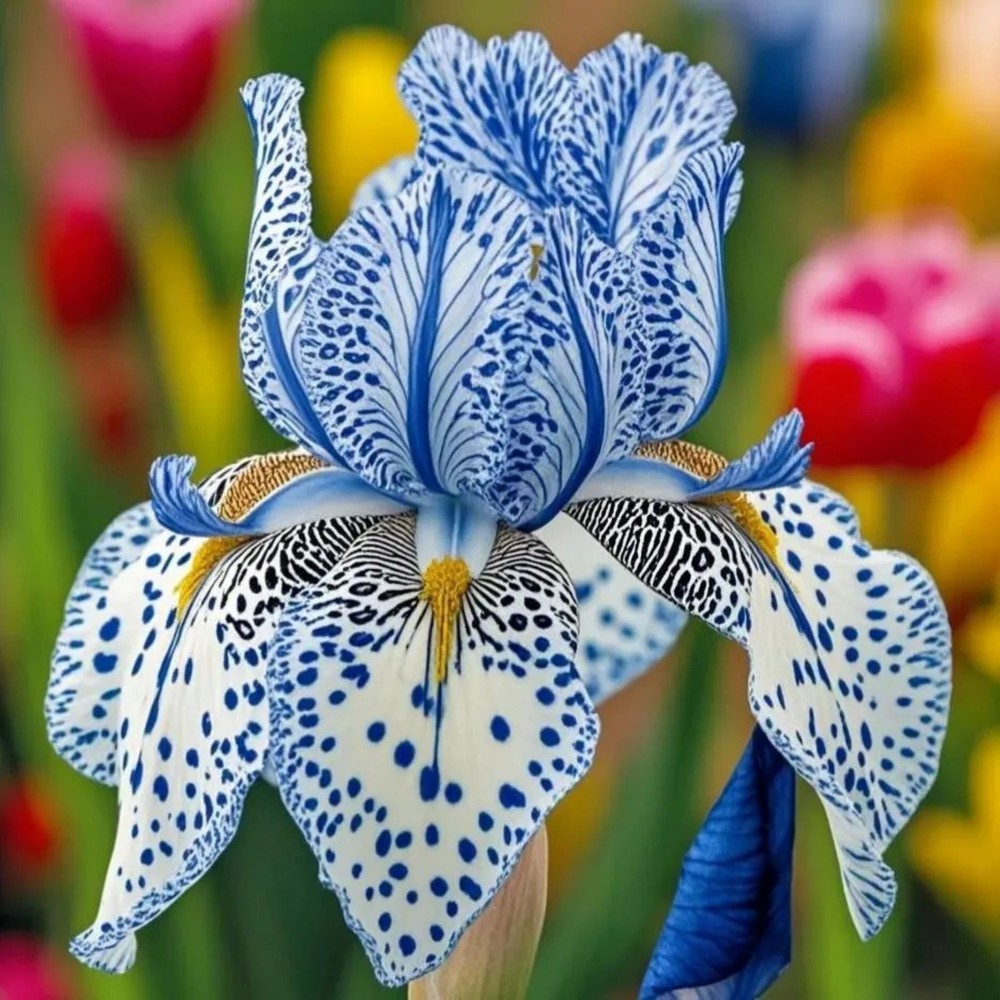 50 Iris Seeds Stardust Snow Much Less Money Than Bulbs ..