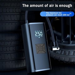 150 PSI Air Compressor Tire Inflator Fits Car Motorcycle Bike Tires Air Pump US