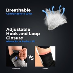 Cut Resistant Arm Sleeves with Thumb Hole, Protective Sleeves for Thin Skin