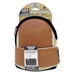 TROXELL USA SuperSoft Leatherhead Kneepads – (Large Size / Bagged in Pairs)