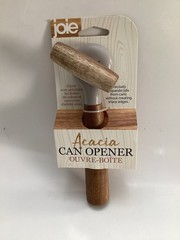 Joie Acacia Can Opener BPA Free Not Dishwasher Safe Hand Wash Only