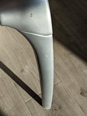 Ross Lovegrove for Bernhardt “Go” Chair – Magnesium – Silver/Tan