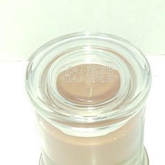 Yankee Candle Girl Scouts Coconut Caramel Stripes Scented candle tumbler 8 oz