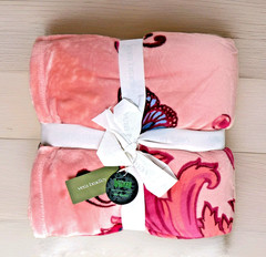 Vera Bradley Plush Wicked Throw Blanket in She’s So Good 50″ x 80″ Sealed New