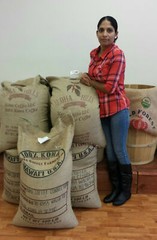 100% Hawaiian / Kona Coffee Beans Medium Roasted 10 Bags 1 Pound Each