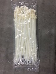 12″ (100 pcs) White Heavy Duty Cable Tie