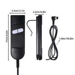 Recliner Remote Hand Control 2 Button 5 Pin for Electric Power Lift Sofa Chair