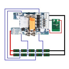 For Makita 18V BL1830/50/60 Li-Ion Battery Case Housing Shell PCB Circuit Board