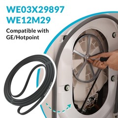 Dryer Belt Replacement for GE Hotpoint 89.5 Inch Heavy Duty Rubber Drum Belt
