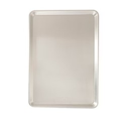 Naturals Jumbo Cookie Sheet: Aluminum Baking Pan, Oven-Safe, Silver