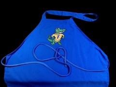 University of Florida (UF) Apron w/No Pockets / 39k Stitches Brand New