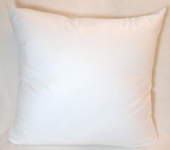 Pillowflex Poly Cotton Pillow Form Inserts Square and Rectangle Machine Washable