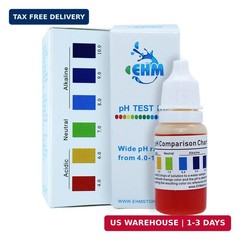 Alkaline Water (ph Test Kit) for Drinking Water Measures pH Level of Water More
