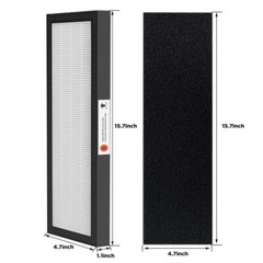 Filter for GermGuardian FLT4825 True HEPA Air Purifier Replacement Filter Size B