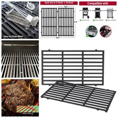 2x 17.5″ 7637 Grill Grates for Weber Spirit & Spirit II 200 E210 E220 S210 S220