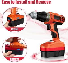 2Pack 18V for Black & Decker HPB18 18 Volt Battery/Charger HPB18-OPE 244760-00