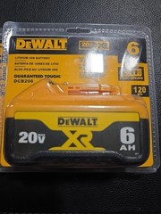 2X New Dewalt DCB206 20V Max XR 6.0Ah Lithium Ion Batteries Li-ion US-seller