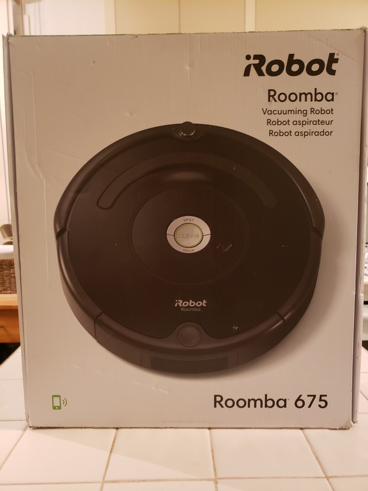 iRobot Roomba 675 Wi-Fi Robot Vacuum iAdapt Navigation R675020 NEW