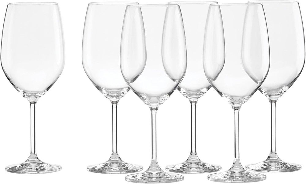 Lenox H1022 Tuscany Classics 21oz Classic White Wine Glass Set Of 6 In Box NEW